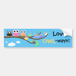 "OWL Together Now" Bumper Sticker