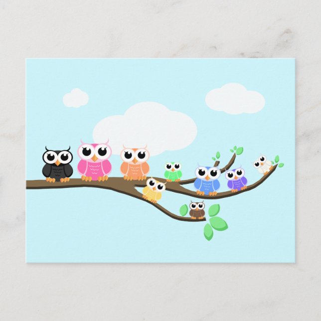 "OWL Together Now" Postcard (Front)