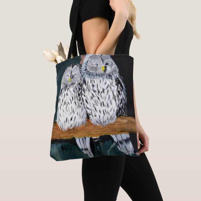 Owl Tote bag (Close Up)
