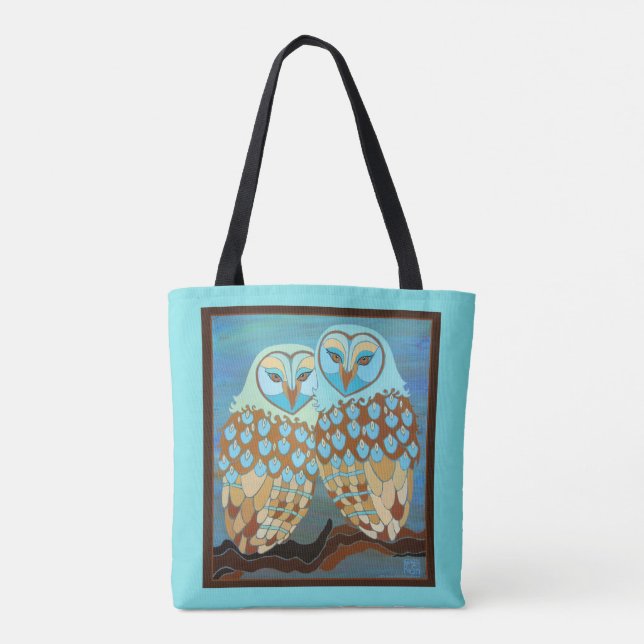 Owl Tote Bag (Back)