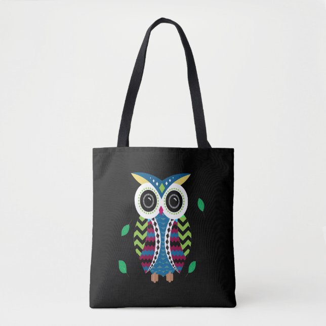 Owl  tote bag (Front)