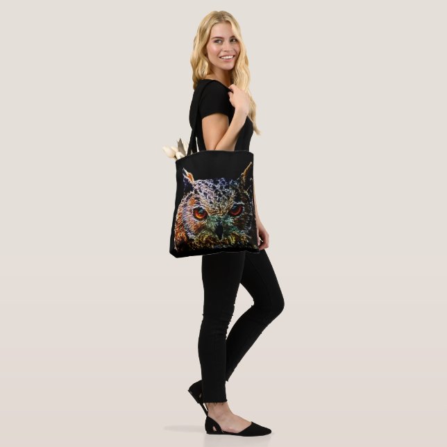 Owl  tote bag (On Model)
