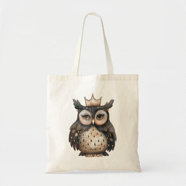 Owl Tote Bags (Front)