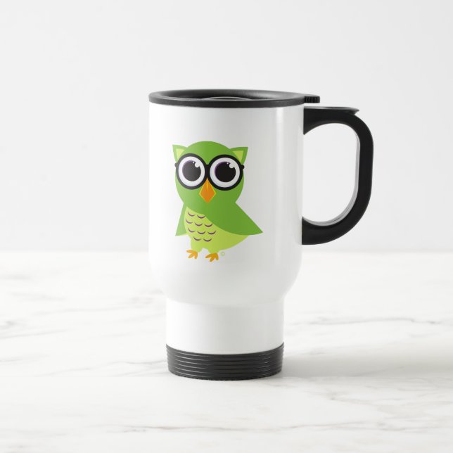 Owl Travel Mug (Right)