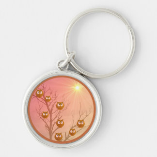 Owl Tree Premium Keychain