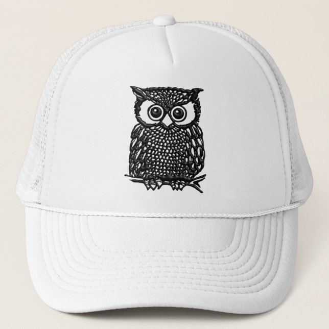 Owl Trucker Hat (Front)