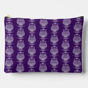 Owl (violet) - Accessory Pouch