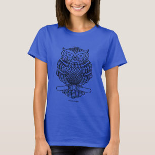 Owl (vivid) - Women's Basic T-Shirt
