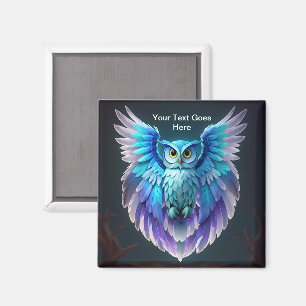 Owl ways Watching Over You fridge Magnet