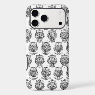 Owl (white) - iPhone (16 Pro Max) Case