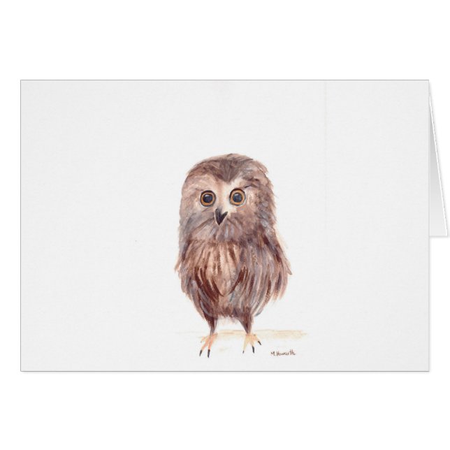 Owl woodland bird (Front Horizontal)