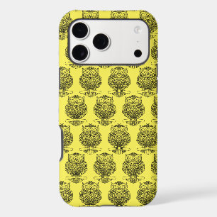 Owl (yellow) - iPhone (16 Pro Max) Case