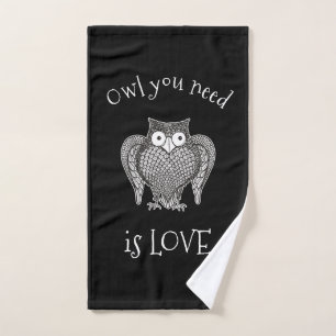 Owl you Need Bath Towel Set