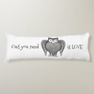 Owl you Need Body Cushion