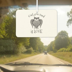 Owl you Need Car Air Freshener
