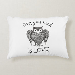 Owl you Need Decorative Cushion