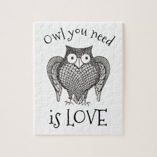 Owl you Need Jigsaw Puzzle
