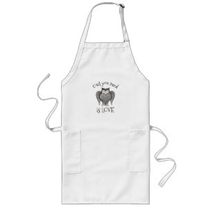 Owl you Need Long Apron