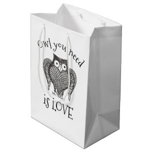 Owl you Need Medium Gift Bag