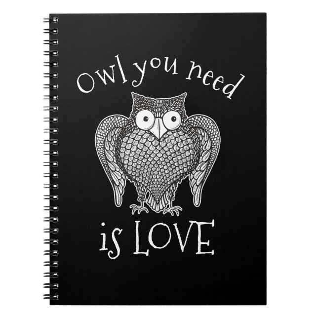 Owl you Need Notebook (Front)