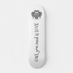 Owl you Need Skateboard