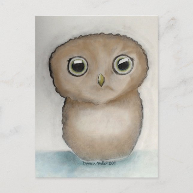 Owlie Postcard (Front)