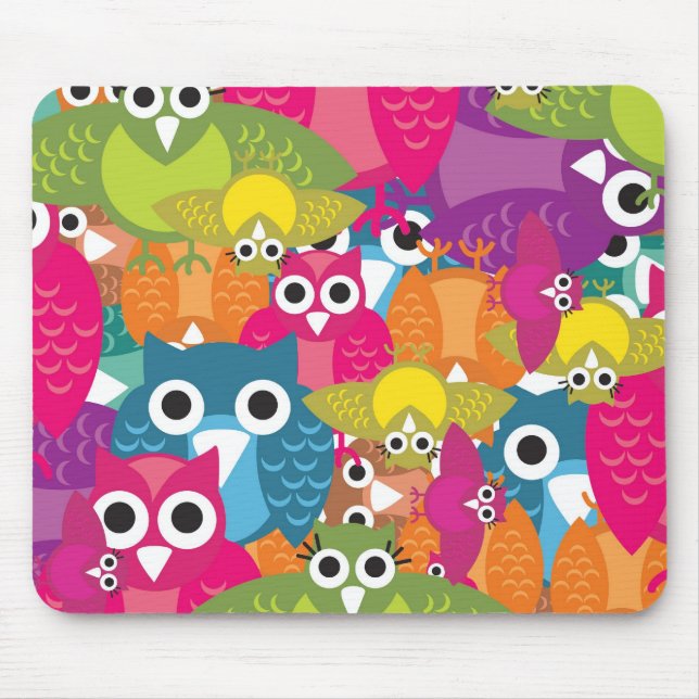 owlish mouse mat (Front)