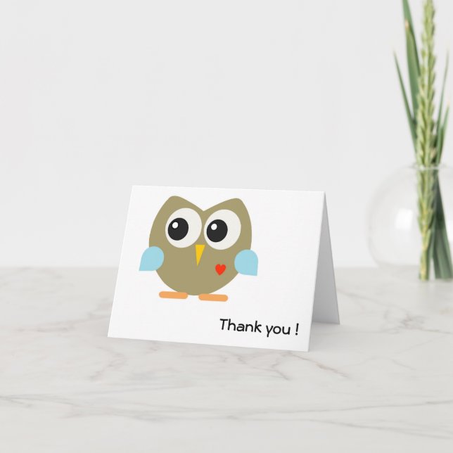 Owliver Thank you notes (Front)