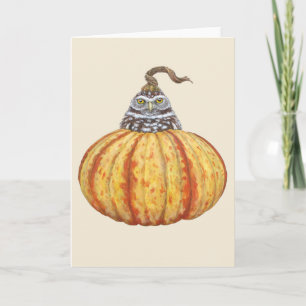 Owlkin greeting card
