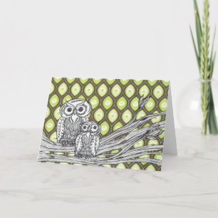 Owls 11 Card