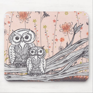 Owls 15 Mousepad