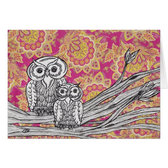 Owls 36 Card