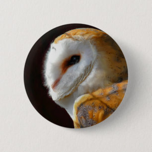 OWLS 6 CM ROUND BADGE