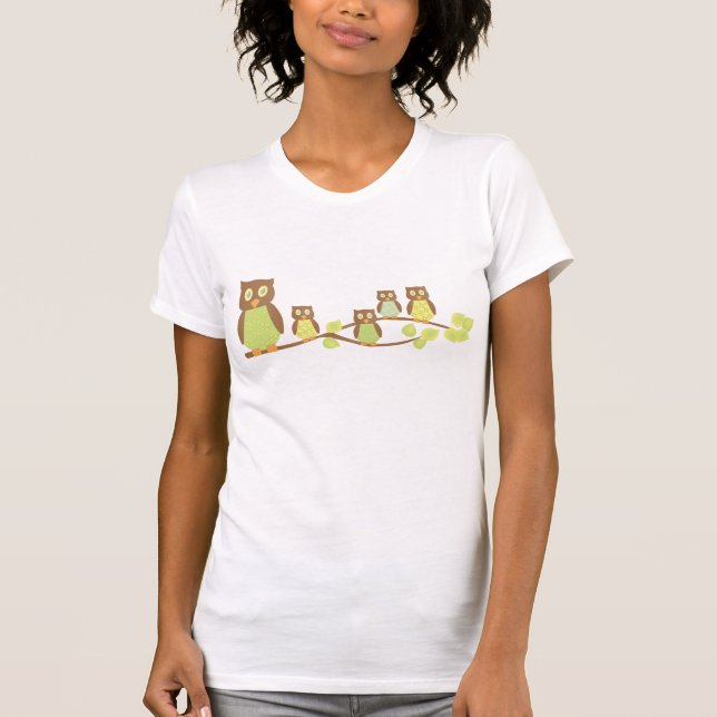 Owls and Owls T-Shirt (Front)