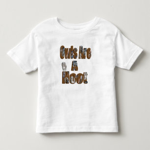 Owls Are A Hoot Picture Logo, Toddler T-Shirt