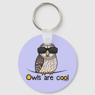 Owls are cool! key ring