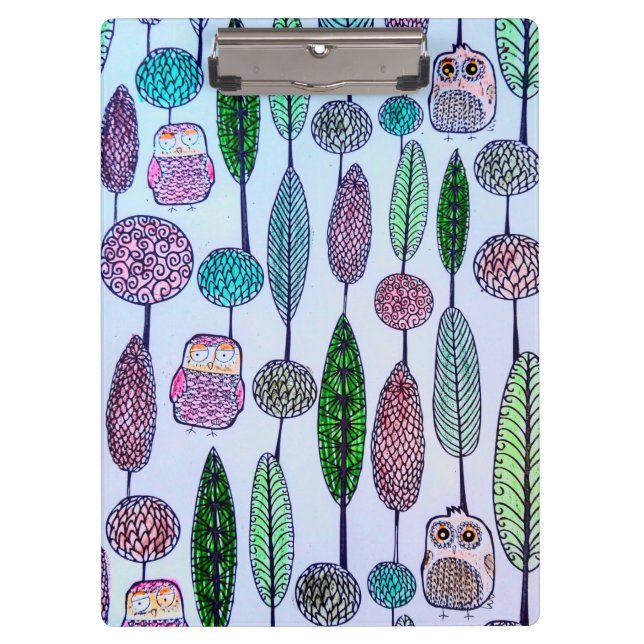 Owls Clipboard (Front)