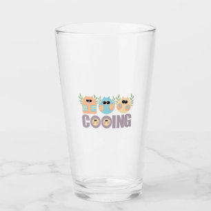 Owls cooing glass