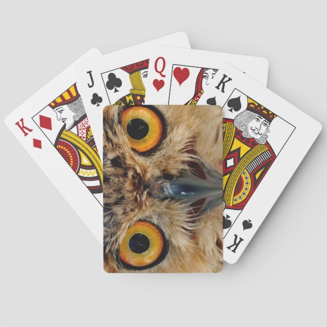 Owls Eyes Playing Cards (Back)