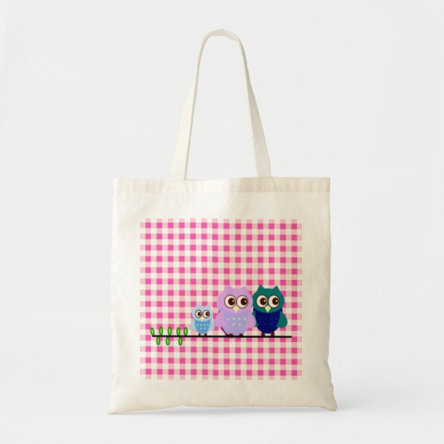Owls Family Bag (Front)