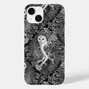 Owls, ferns, oak and berries 4 Case-Mate iPhone 14 case