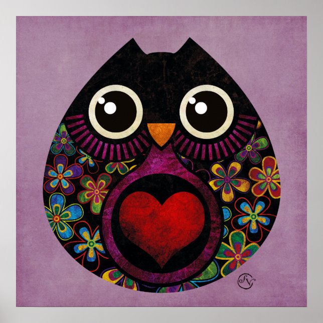owl's hatch canvas print (Front)