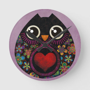 Owl's Hatch Wall Clock