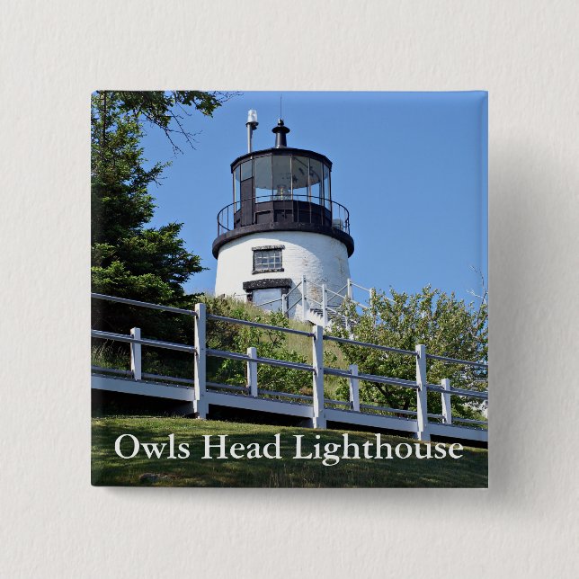 Owls Head Lighthouse, Maine Pin (Front)