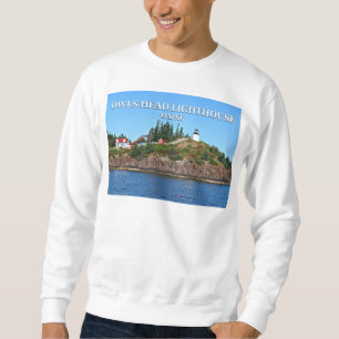 Owls Head Lighthouse, Maine Sweatshirt