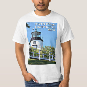 Owls Head Lighthouse, Maine T-Shirt