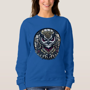 Owls in Round Windows Sweatshirt