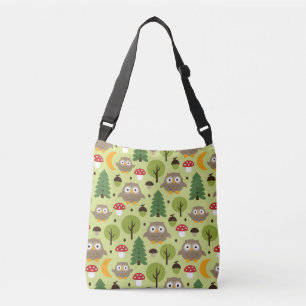 Owls In The Forest Crossbody Bag