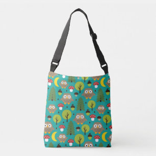 Owls In The Forest Crossbody Bag