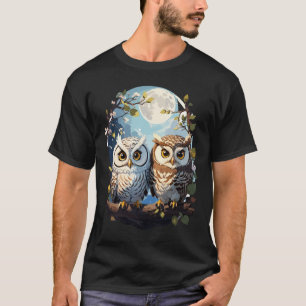 Owls in the Moonlight T-Shirt